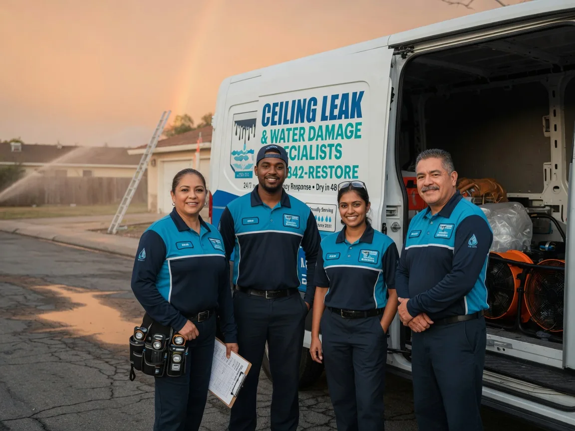 Ceiling Leak Cleanup company in Prince George, VA