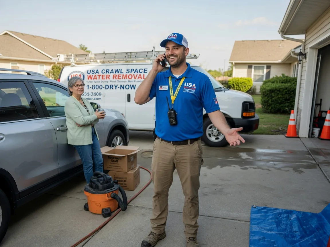 Crawl Space Water Removal Prince George, VA FAQs